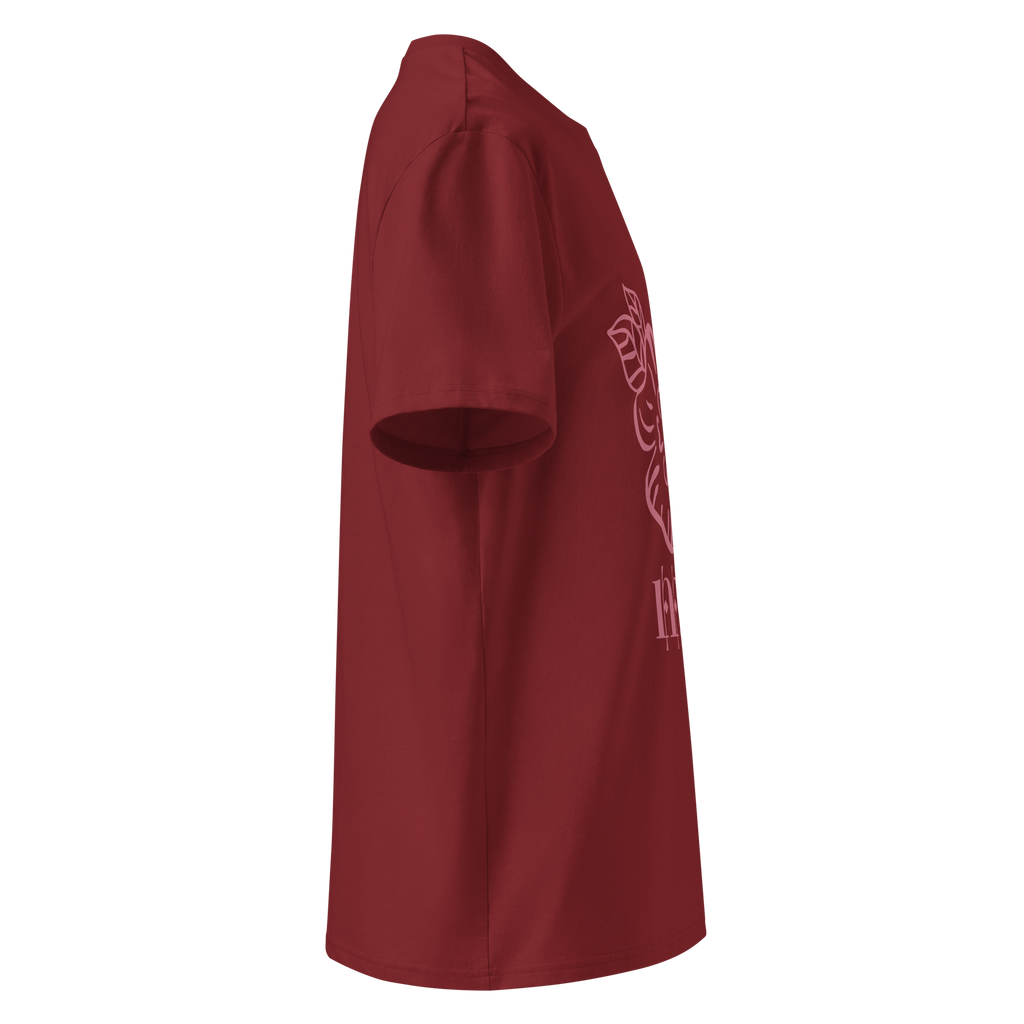 T-shirt bordeaux de DROITE