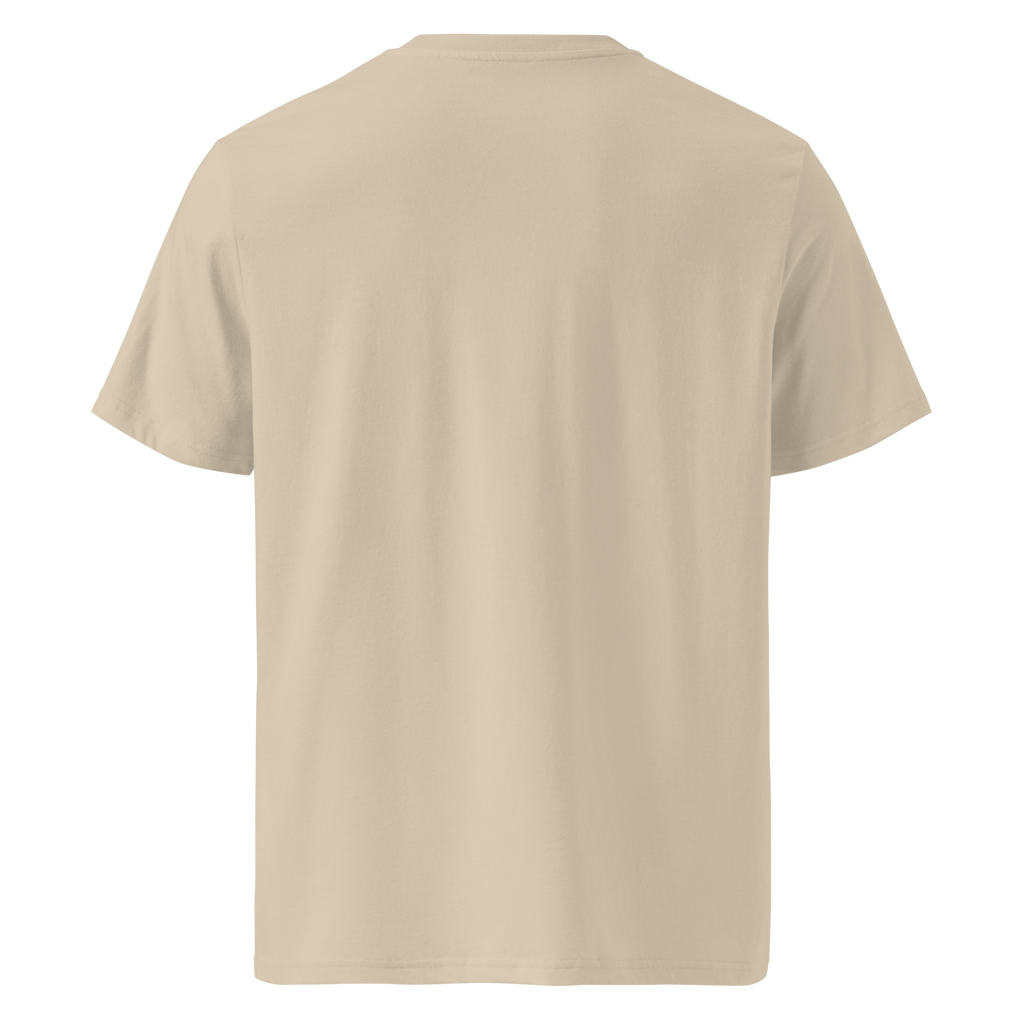 t-shirt beige côtelé de dos-tchinga Yaho