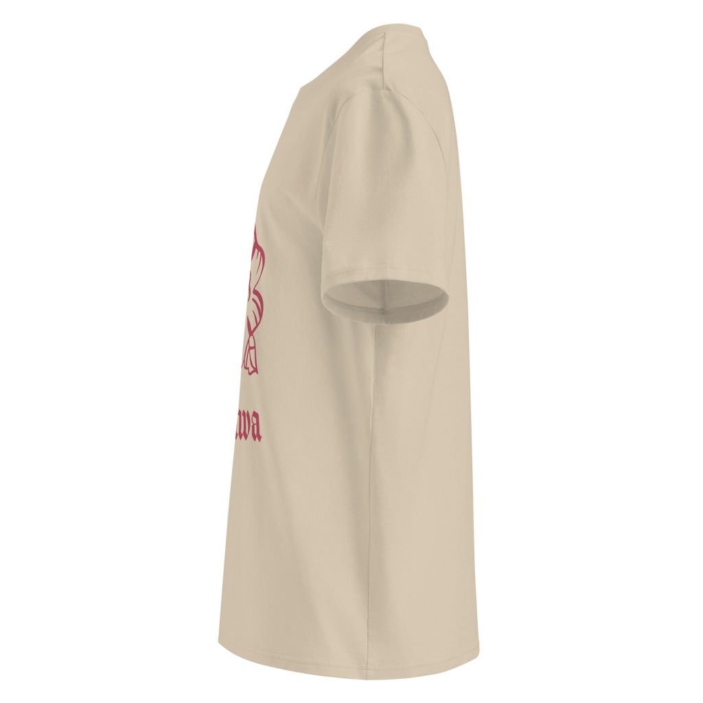 T-shirt beige de gauche- tchinga yaho