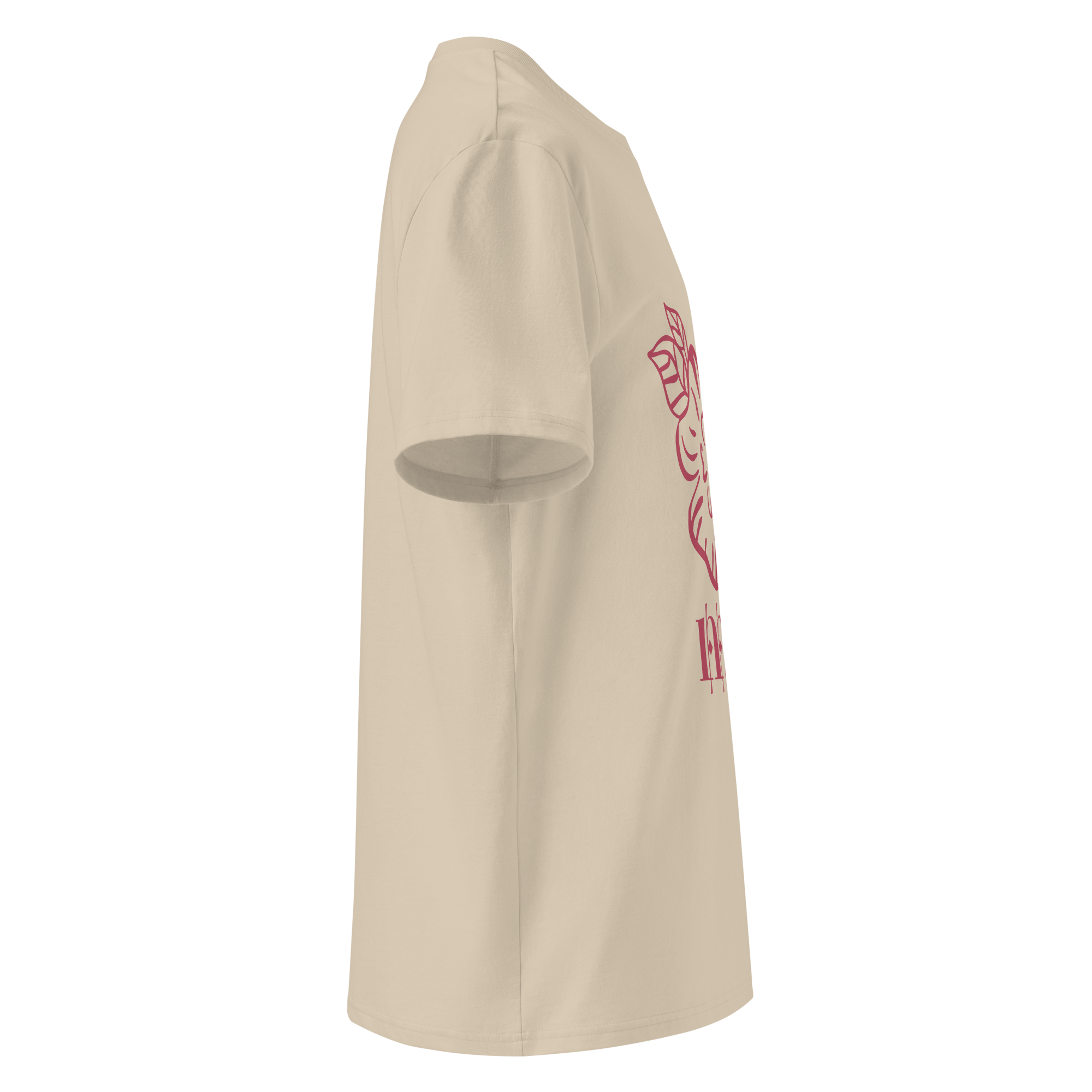 T-shirt beige de droite- tchinga yaho