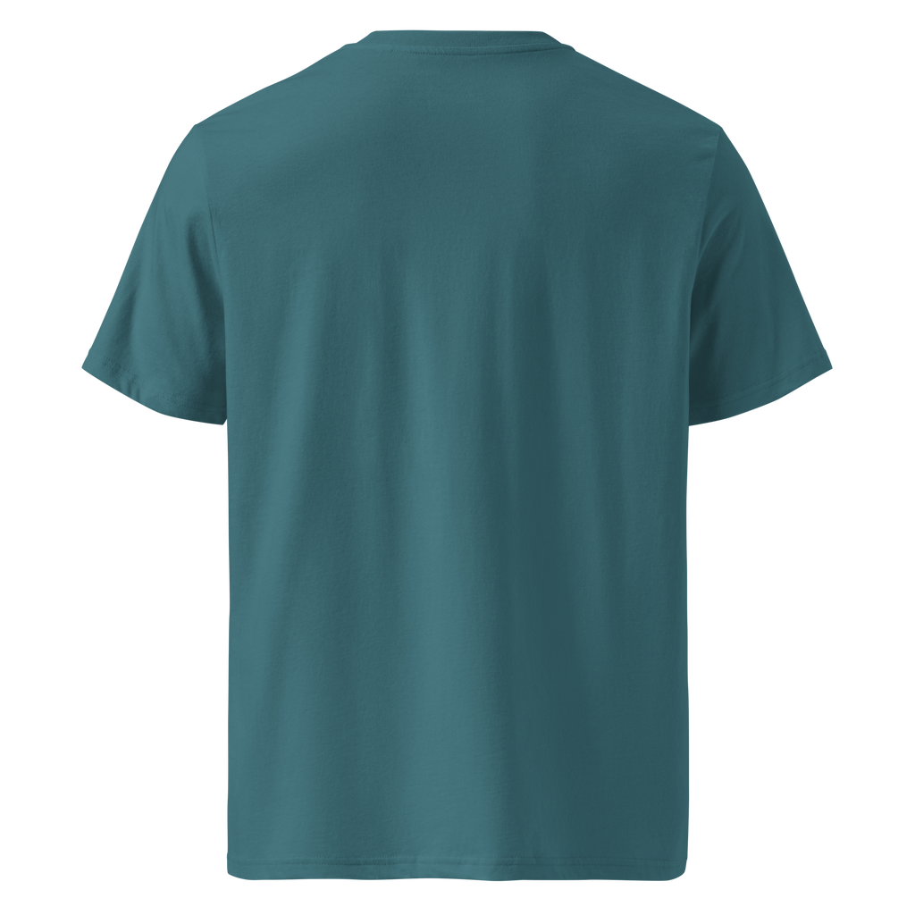 T-shirt bleu nuit de dos- Tchinga Yaho