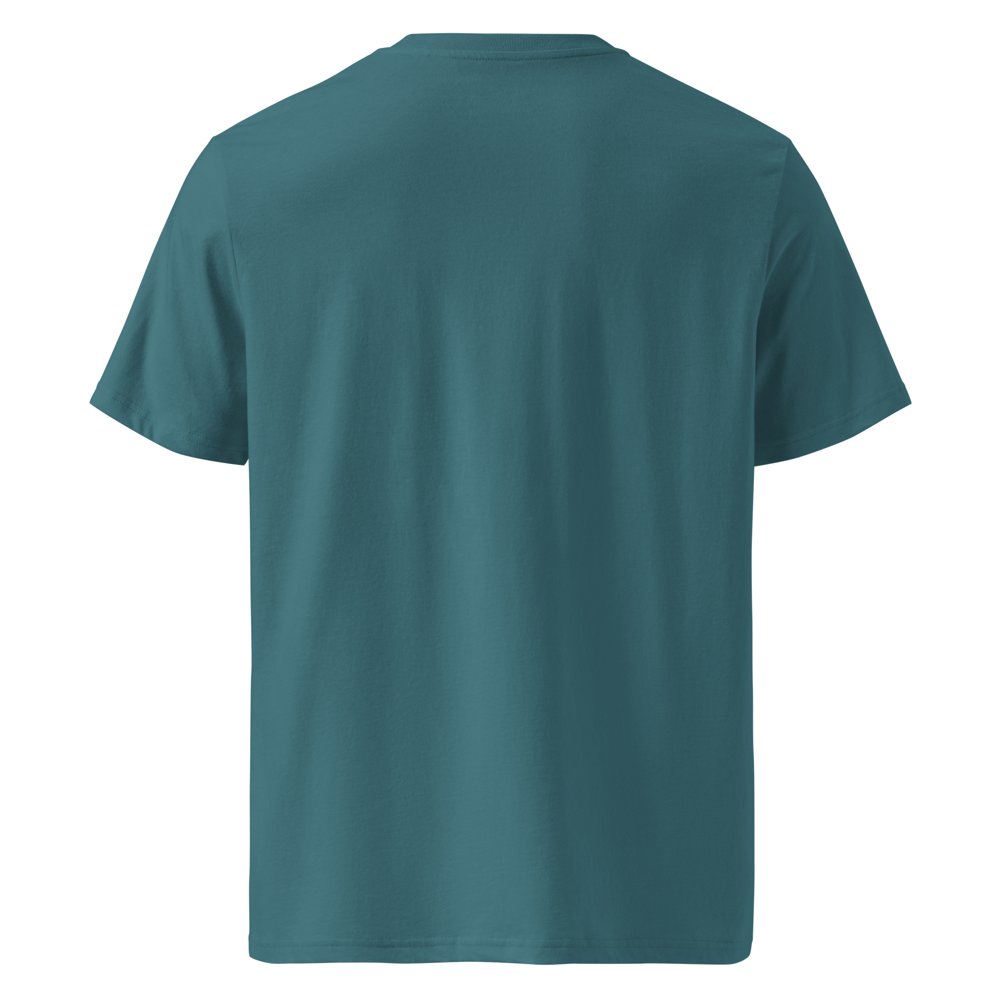 T-shirt bleu nuit de dos- Tchinga Yaho