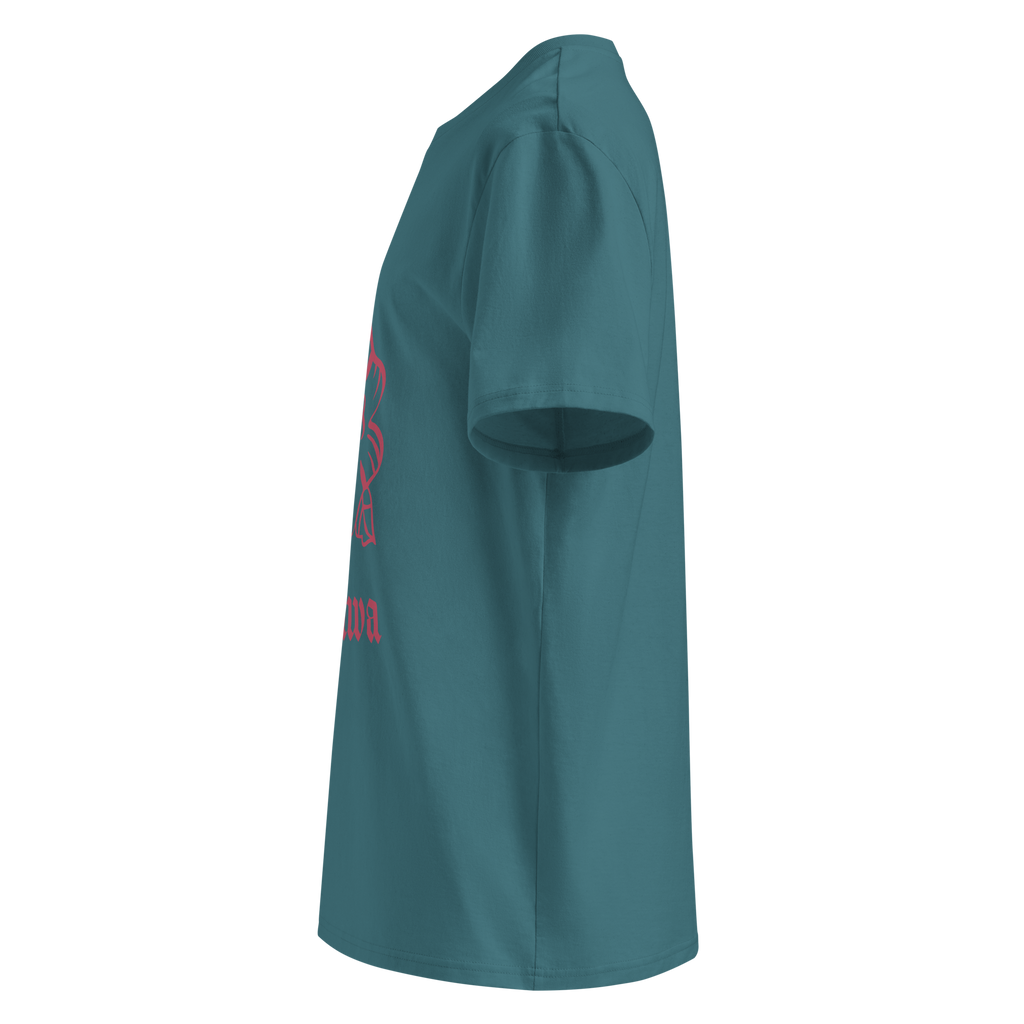 T-shirt bleu nuit de GAUCHE- Tchinga Yaho
