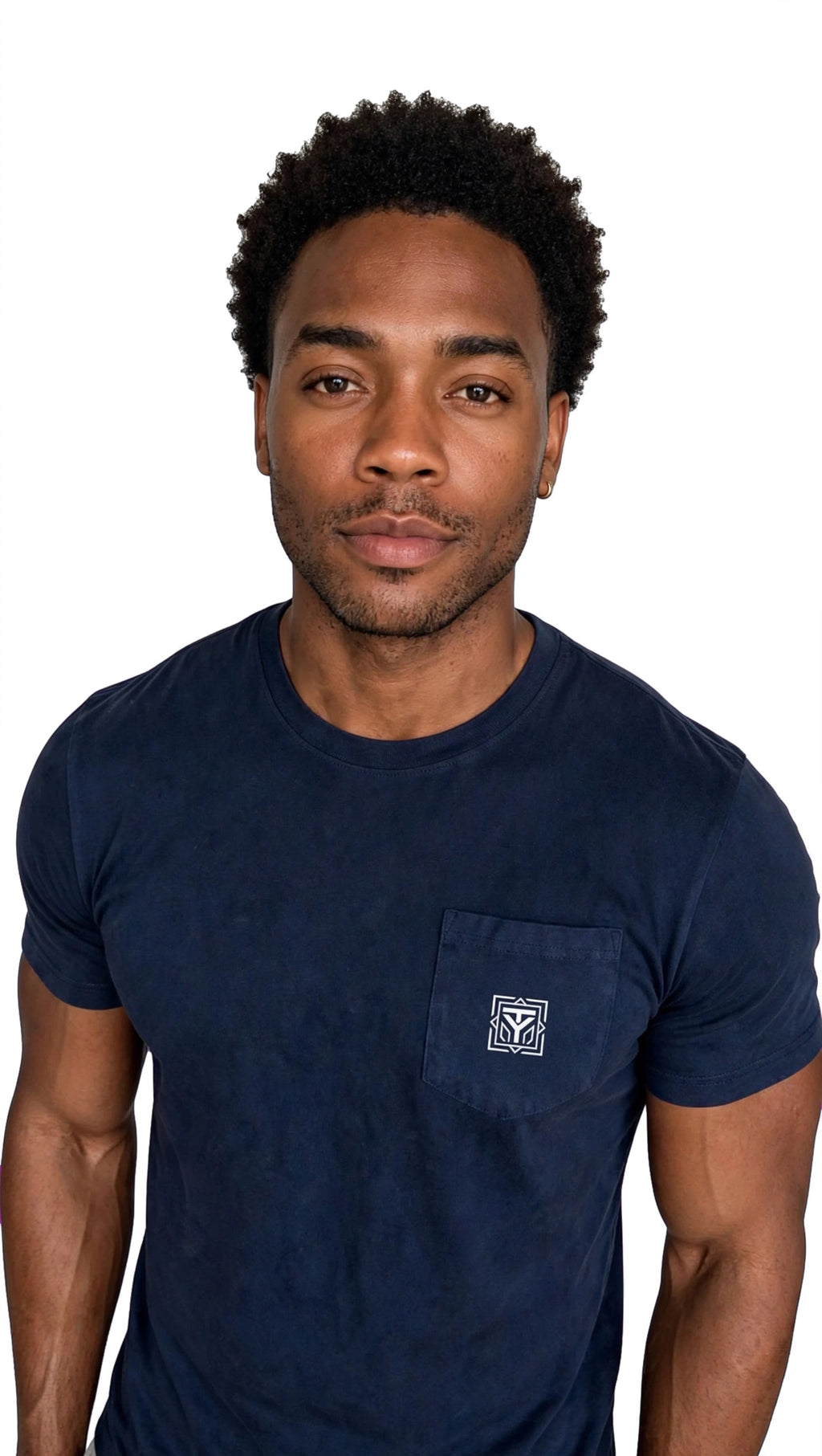 T-Shirt à Poche avec Logo