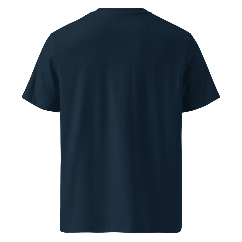 T-shirt de dos bleu marine coton- tchinga yaho