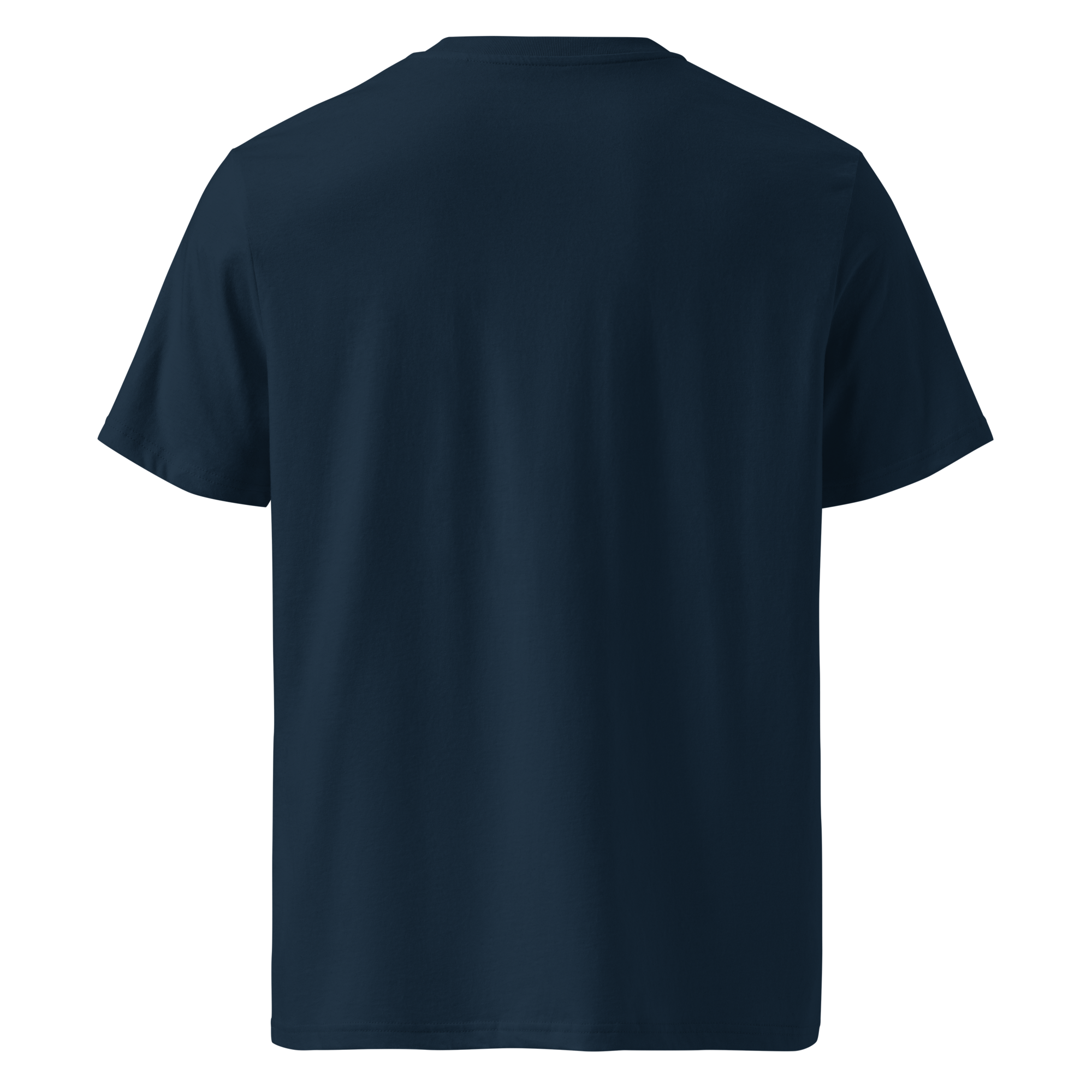 T-shirt de dos bleu marine coton- tchinga yaho